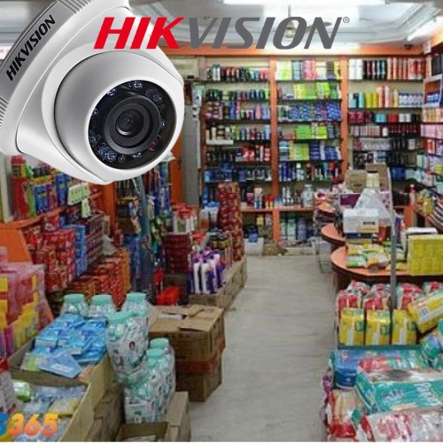 Camera Hikvision DS-2CE56D0T-IRP, Camera quan sát Analog trong nhà HD-TVI 2 MP vỏ nhựa, bán cầu . Hàng chính hãng