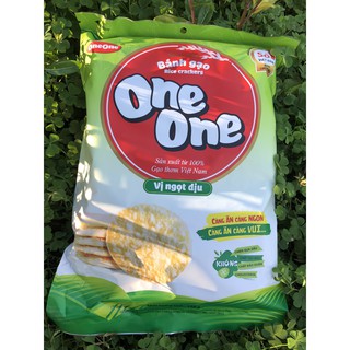 Bánh gạo ONEONE gói 150g- vị ngọt dịu, vị bò nướng và vị tôm nướng date 02.2022
