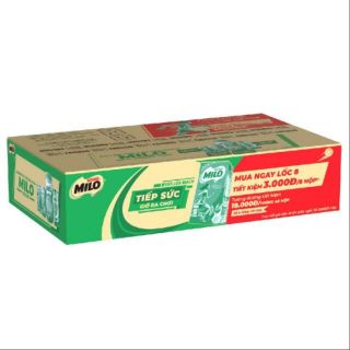 Thùng 12 lốc sữa lúa mạch Milo 115ml
