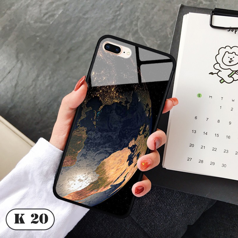 Ốp lưng kính 3D cao cấp iPhone 7/ 8 Plus