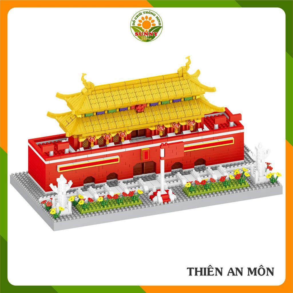 Mô hình lắp ghép 3D Công trình kiến trúc 4 mô hình  Ngoại điện Tử Cấm Thành - Bắc Kinh - 5000+pcs - Sunny