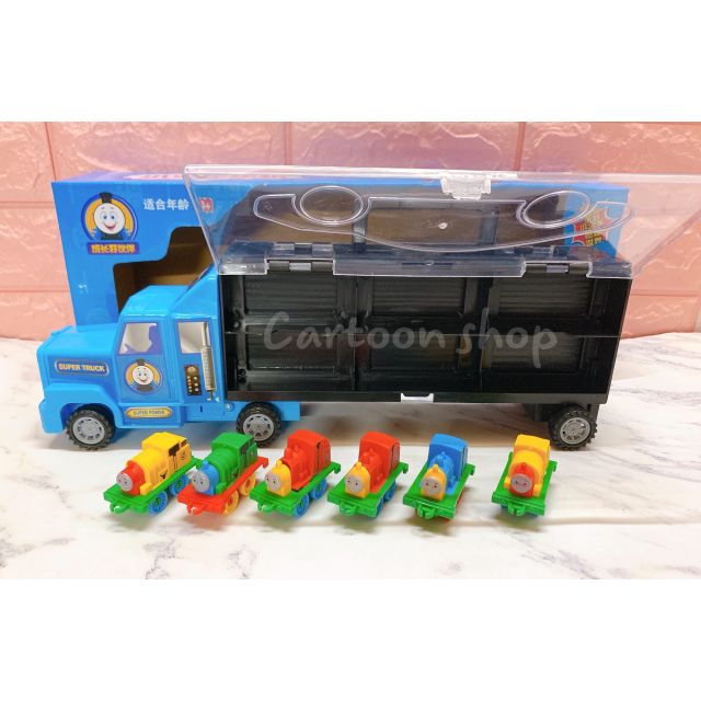 Đồ chơi xe công chở xe lửa Thomas