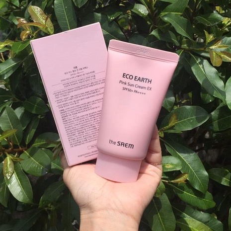 [Ảnh thật] Kem chống nắng Eco earth The seam chính hãng