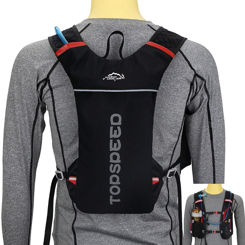 Ba lô thể thao chạy marathon có túi đựng nước chuyên dụng