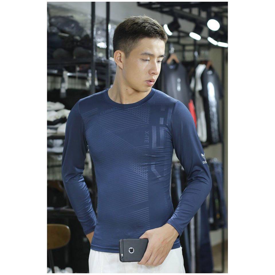 [Freeship] Áo Body tập GYM - Áo Thun Nam Dài Tay Giữ Nhiệt Cao Cấp