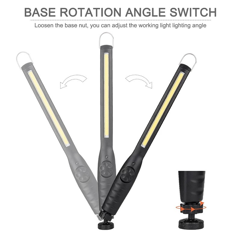 Đèn Led Cob Từ Tính Không Dây Sạc Usb Dùng Sửa Chữa Xe Hơi / Sửa Chữa