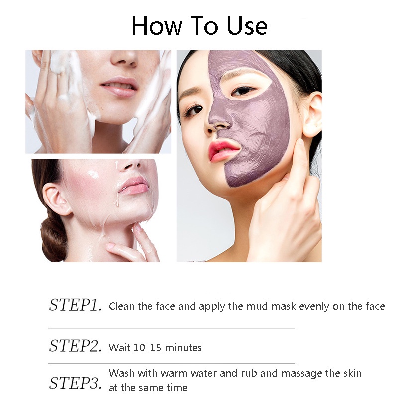 [Hàng mới về] Mặt nạ dưỡng ẩm kiểm soát dầu chiết xuất cà tím chất lượng cao | BigBuy360 - bigbuy360.vn