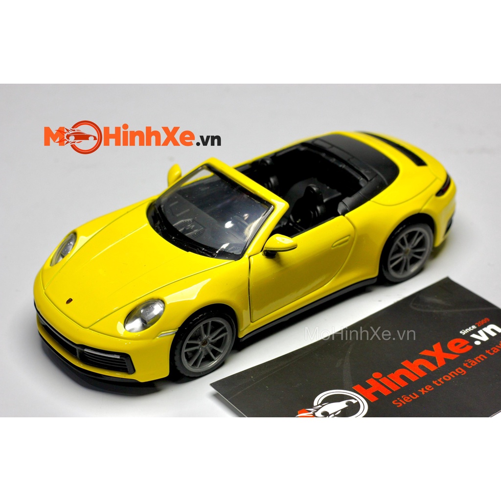 MÔ HÌNH XE PORSCHE 911 CARRERA CABRIOLET 1:32 MSZ
