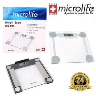 Cân điện tử Microlife WS 50A - Bảo Hành 12 tháng [Hàng Chính Hãng Thụy Sĩ]