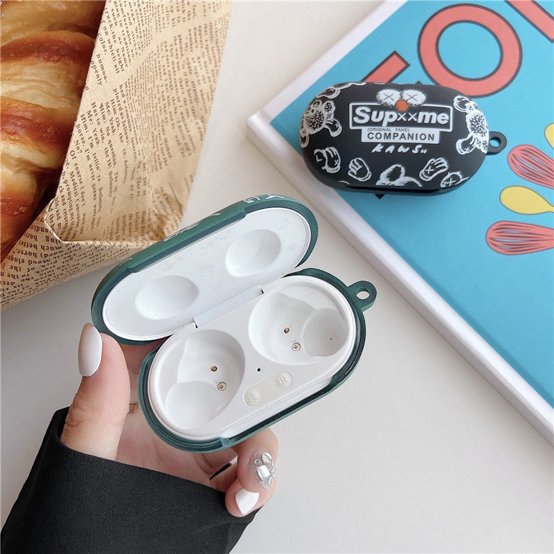 Vỏ Bảo Vệ Hộp Sạc Tai Nghe OPPO Enco Buds /W11 Bằng Silicon Mềm Mặt Nhám Họa Tiết Hoạt Hình