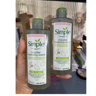 Nước tẩy trang Simple Micellar Cleansing Water