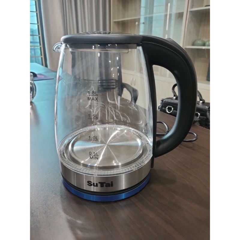 Bình đun Siêu Tốc Thủy Tinh CAO CẤP SUTAI Dung Tích 2.0L - Có Đèn LED Tiết Kiệm Điện