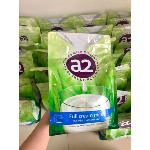 [SenXanh Emart] Sữa Bột A2 Túi Sữa Bột Nguyên Kem A2 - Sữa Úc Nhập Khẩu - 1Kg