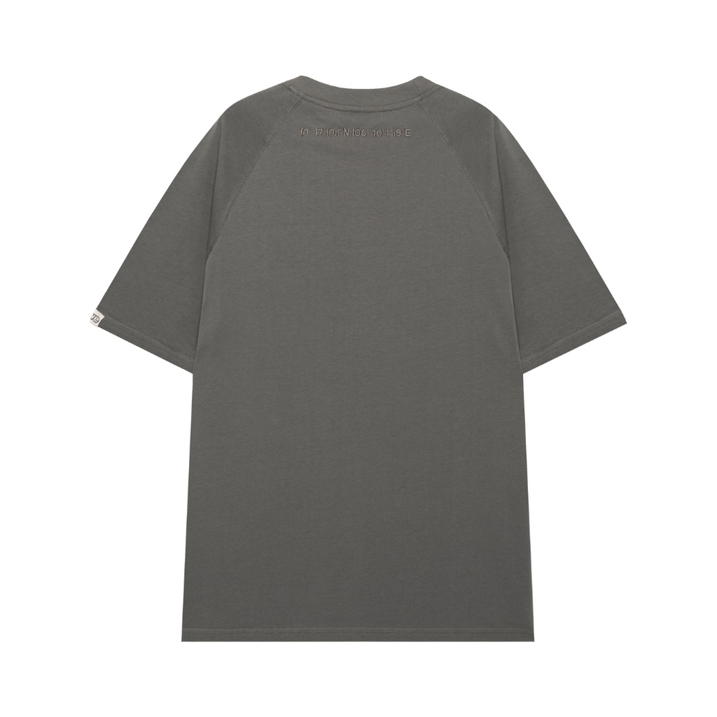 SWE - Áo phông unisex cổ tròn BASIC RAGLAN TEE ngắn tay cotton thoáng mát thời trang chính hãng