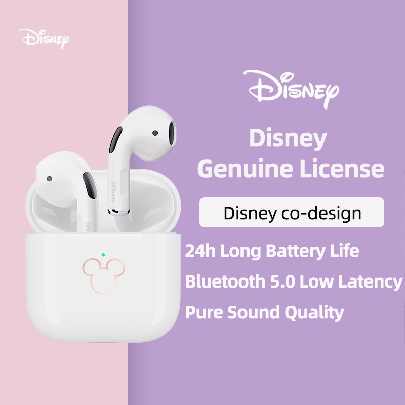 Tai nghe không dây Disney LY-853 âm thanh nổi không thấm nước giảm tiếng ồn pin siêu dài bluetooth 5.0