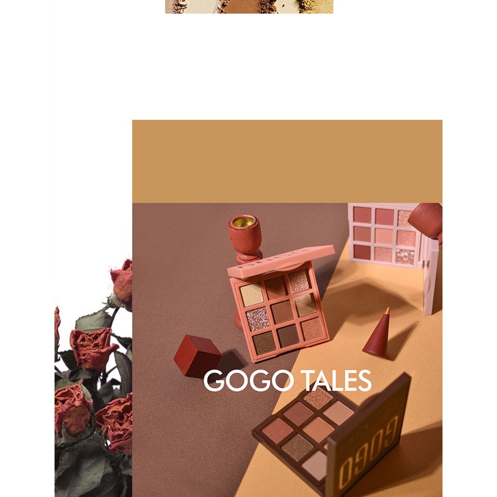 Bảng Phấn Mắt GOGO TALES Chính Hãng 9 Màu - Admiring Velvet Eyeshadow | BigBuy360 - bigbuy360.vn