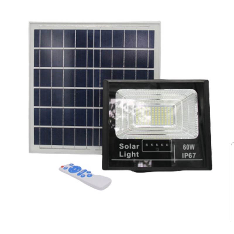 Đèn pha năng lượng mặt trời 60w chip led Cao Cấp