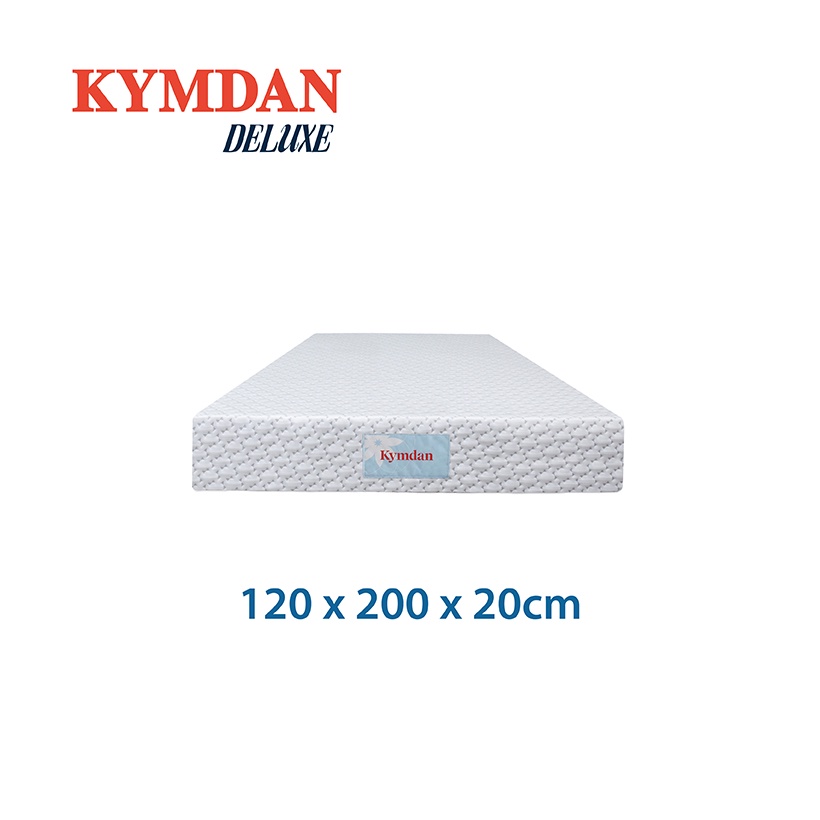 Nệm cao su thiên nhiên Kymdan Deluxe 120 x 200 x 20cm SFM