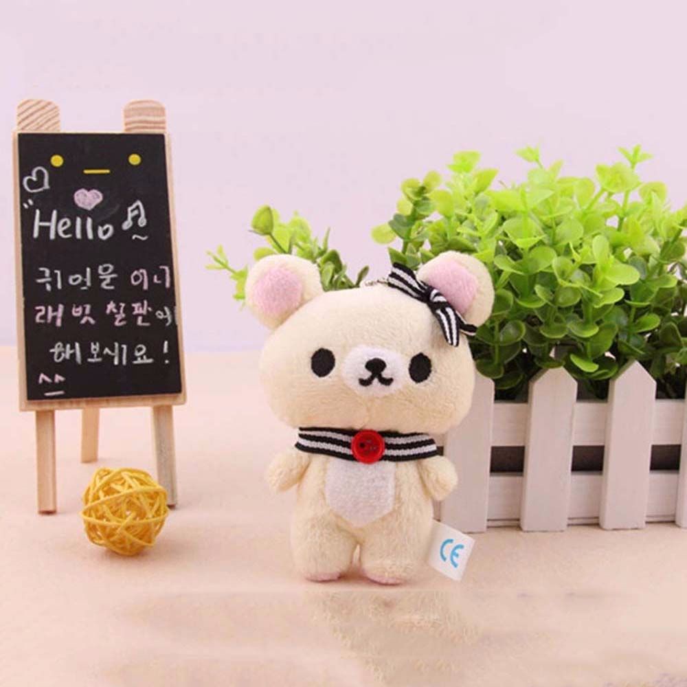 Gấu nhồi bông Rilakkuma 11cm đáng yêu chất lượng cao