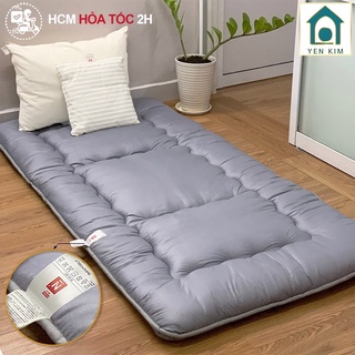 Nệm bông xuất Nhật NCOOL JP - 1mx2m, 1m2x2m, 1m4x2m, 1m6x2m, 1m8x2m, 2mx2m - Màu Trắng, Xám, Xanh Dương
