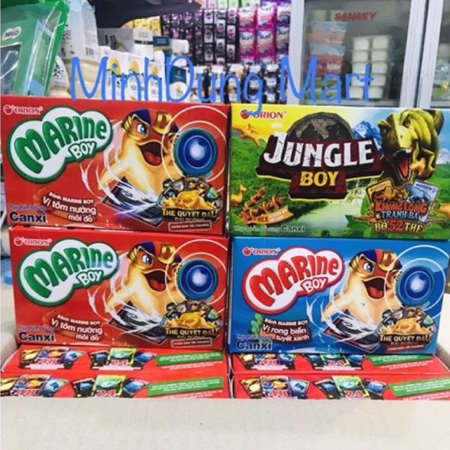 Bánh cá Marine boy các vị hộp 35g