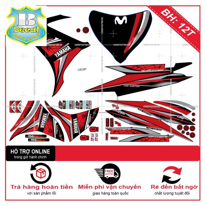 ( Quí khách vui lòng mang ra tiệm cho thợ dán ) Tem EX 2011 CHẾ TỔ ONG SỌC CHÉO [Bi Decal]