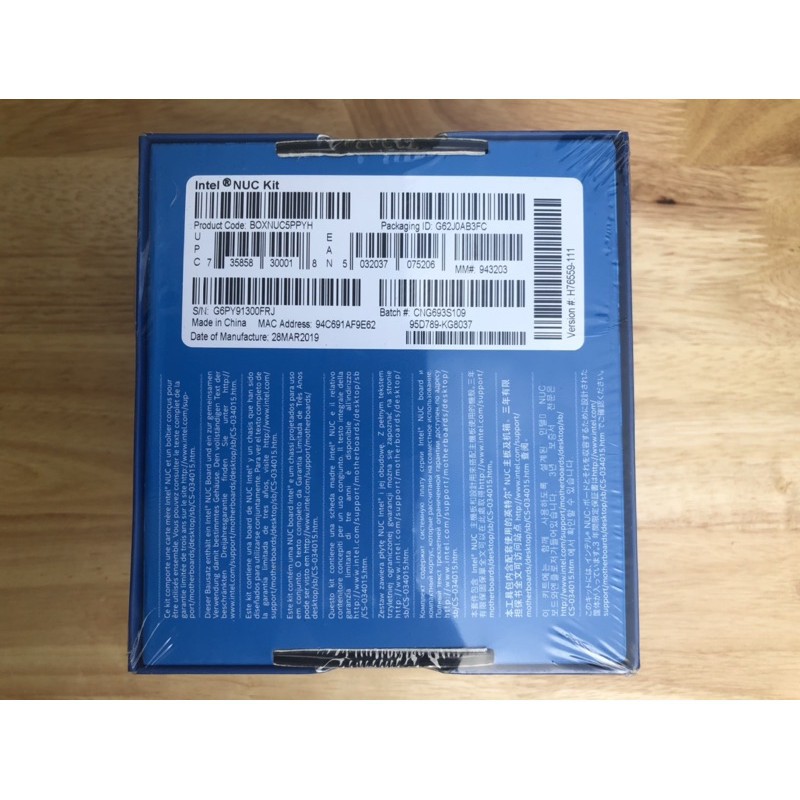 Máy tính để bàn siêu nhỏ gọn Intel NUC NUC5PPYH SSD128gb RAM 8gb | BigBuy360 - bigbuy360.vn