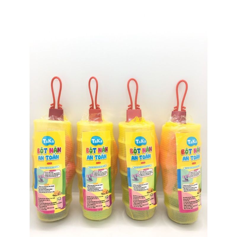 Hàng Việt Nam,6 hộp đất nặn bột mì tặng kèm khuôn]