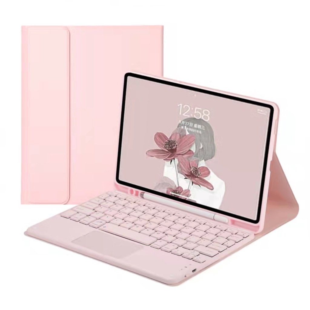 Ốp Lưng Máy Tính Bảng Có Bàn Phím Cảm Ứng Dành Cho Samsung Galaxy Tab S6 Lite 10.4 SM-P610 SM-P615