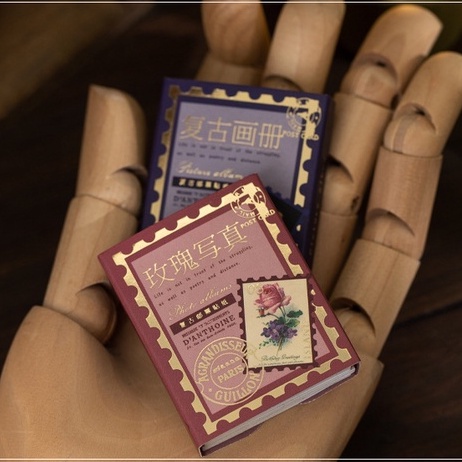 Sticker Vintage Kiểu Cổ Điển Retro Tem Dán Sổ Trang Trí Bullet journal Vintage ST35