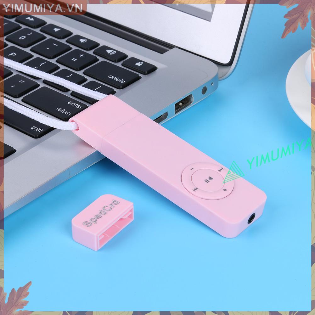 Máy Nghe Nhạc Mp3 Thể Thao Âm Thanh Sống Động Hỗ Trợ Thẻ Tf 64gb