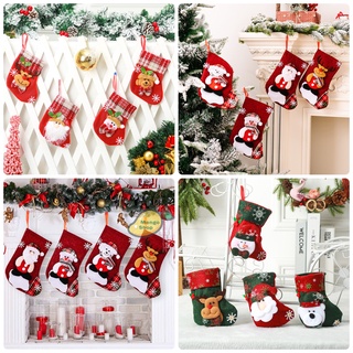 Bít Tất Đựng Quà Treo Trang Trí Cây Thông Noel Giáng Sinh