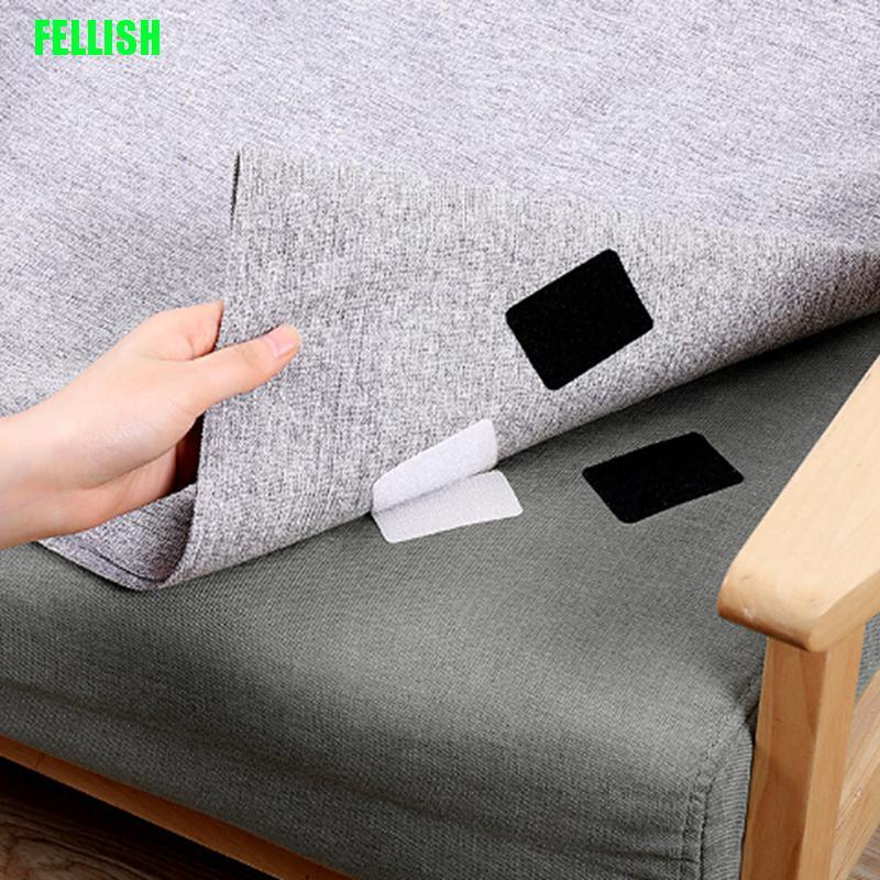 Bộ 5 miếng dán hai mặt cố định tấm trải giường/ghế sofa chống trượt