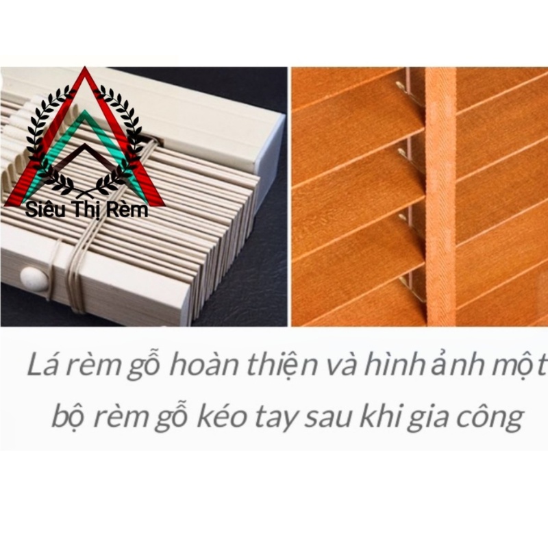 Rèm Gỗ  cho không gian ngôi nhà.