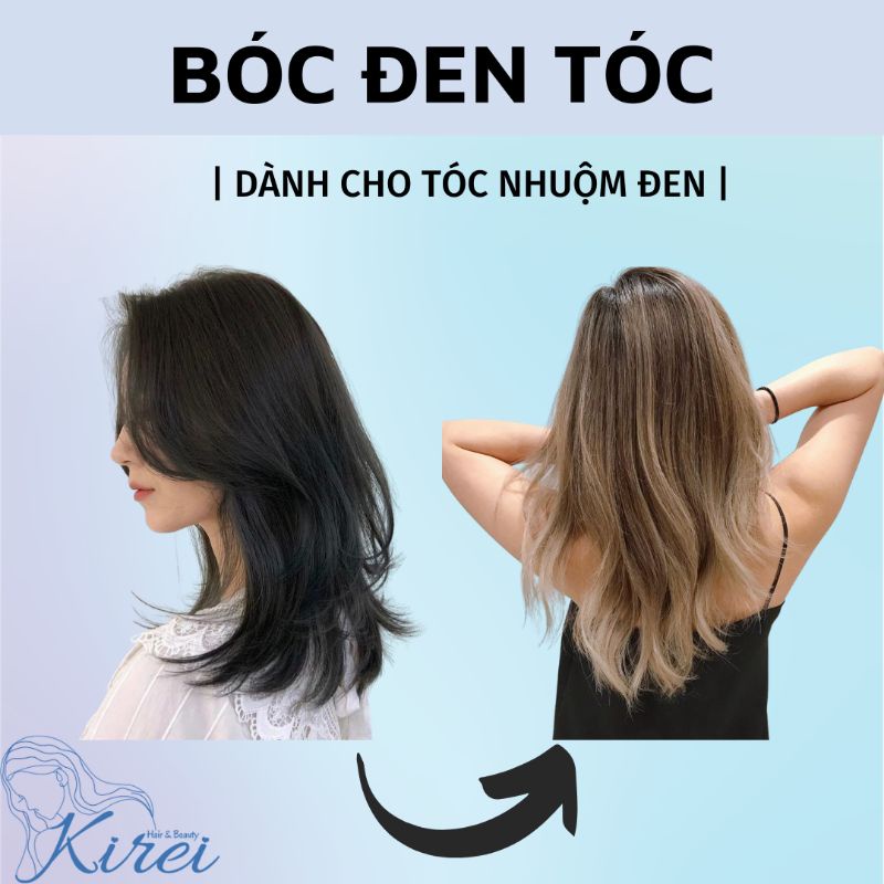 Thuốc nhuộm BÓC ĐEN dành cho tóc nhuộm đen Kirei Hair, KireiHair, KIREIHAIR