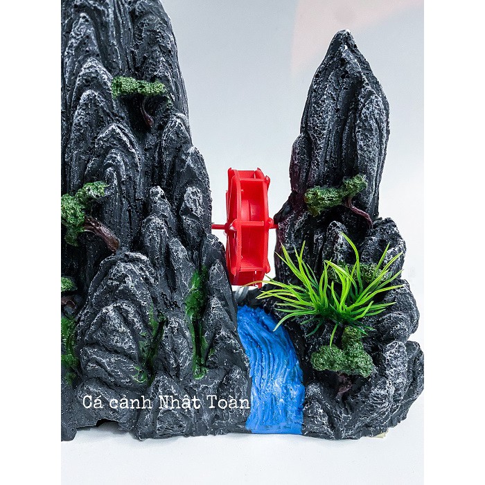 TIỂU CẢNH TRANG TRÍ HỒ CÁ NON BỘ 20X6X23CM