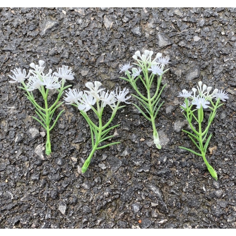 Hoa baby trắng cắm điểm trang trí Handmade 100g