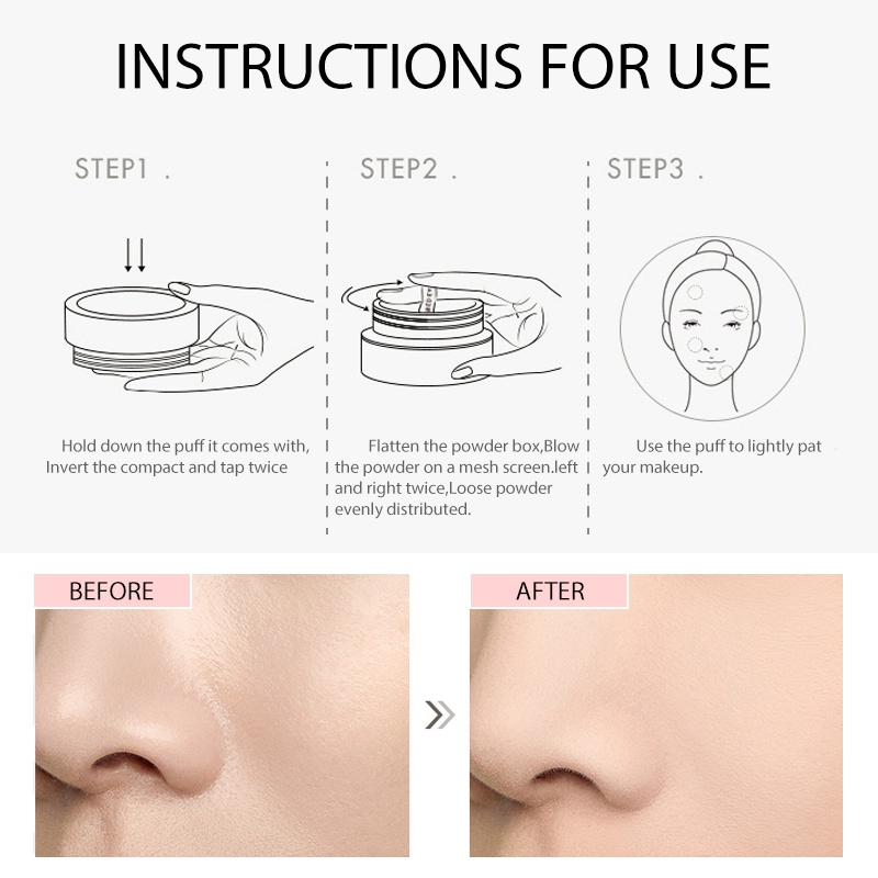 Phấn phủ SUAKE kiềm dầu lâu trôi che khuyết điểm