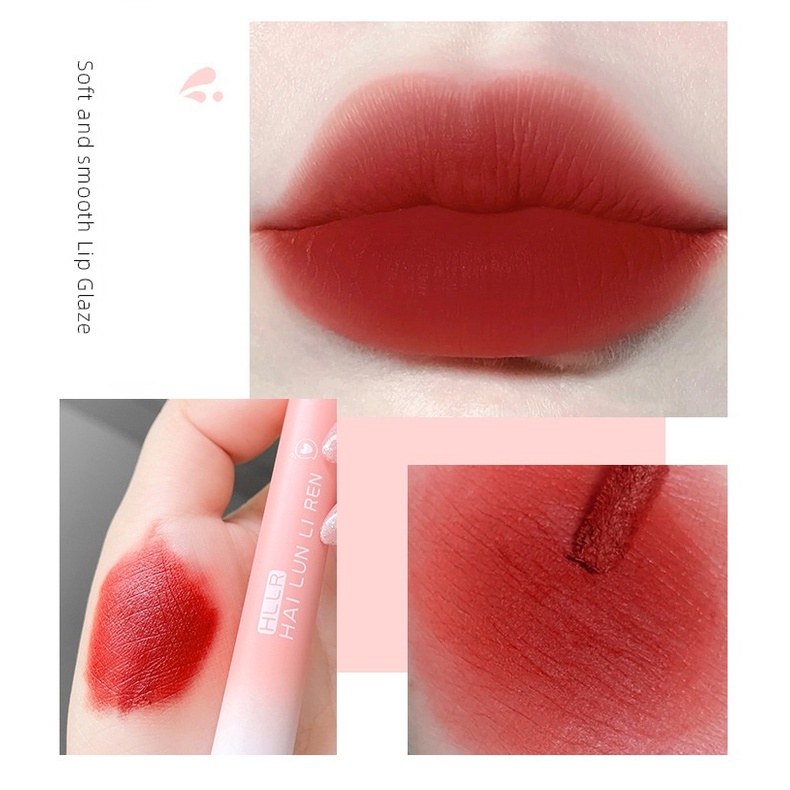 [Hàng mới về] Son kem lì Hllr lâu trôi mượt như nhung