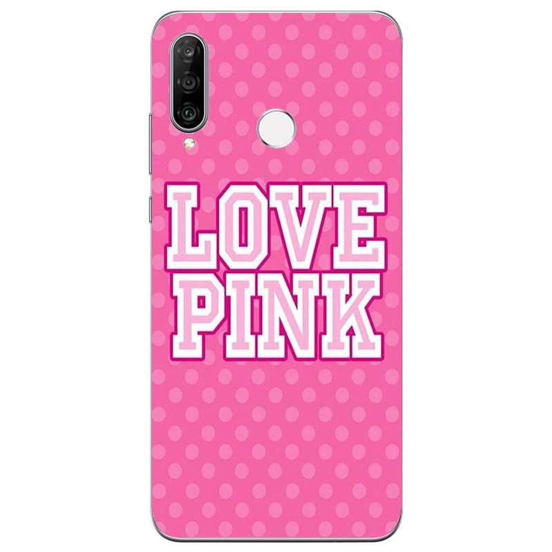 Pink Victoria Secret Huawei Honor 8A 8S Y5 Y6 Y7 P30 Lite Prime Pro 2019 Phone Case