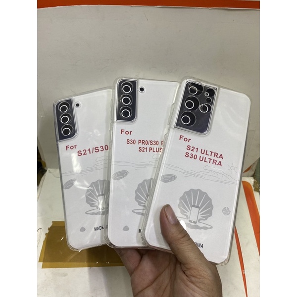 Ốp Sámung S21/ S21 Plus/ S21 Ultra dẻo trong bảo vệ Camera