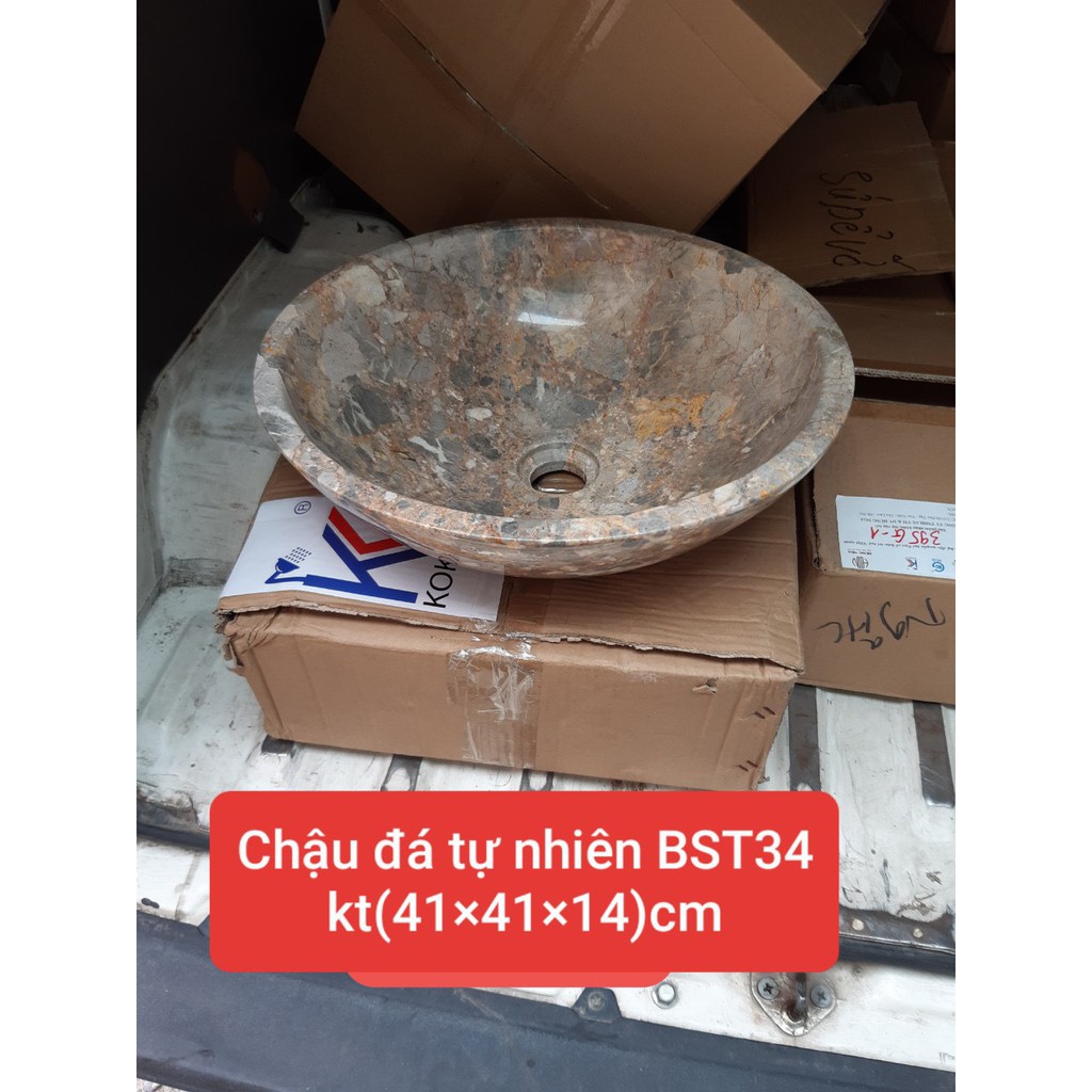chậu rửa mặt - chậu lavabo rửa mặt bàn đá - HĐ55 | BigBuy360 - bigbuy360.vn