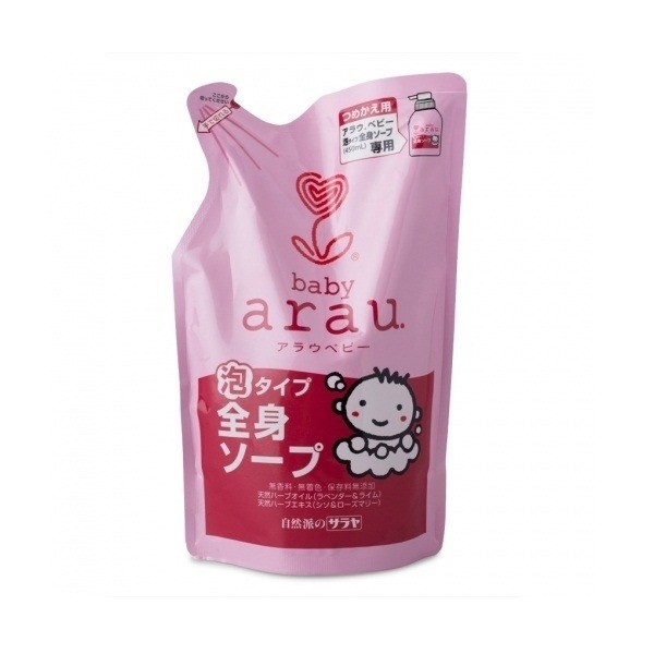 Sữa tắm Arau Baby gói 400ml M118