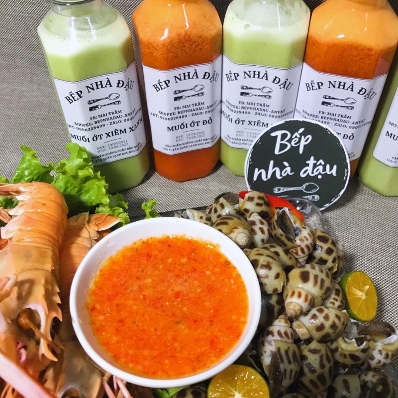 (Hàng mới) MUỐI ỚT XIÊM XANH/ MUỐI ỚT ĐỎ/ MUỐI CHẤM HẢI SẢN 90G/ 300G | BigBuy360 - bigbuy360.vn