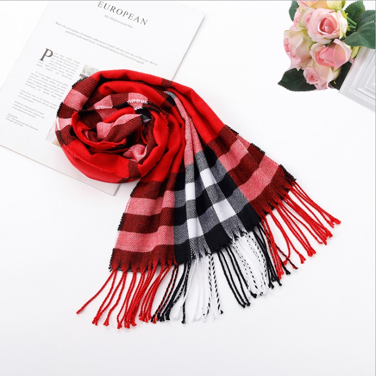 Khăn Choàng Cổ Cashmere Len Giữ Ấm Mùa Đông