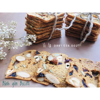 Ăn kiêng bánh giòn biscotti