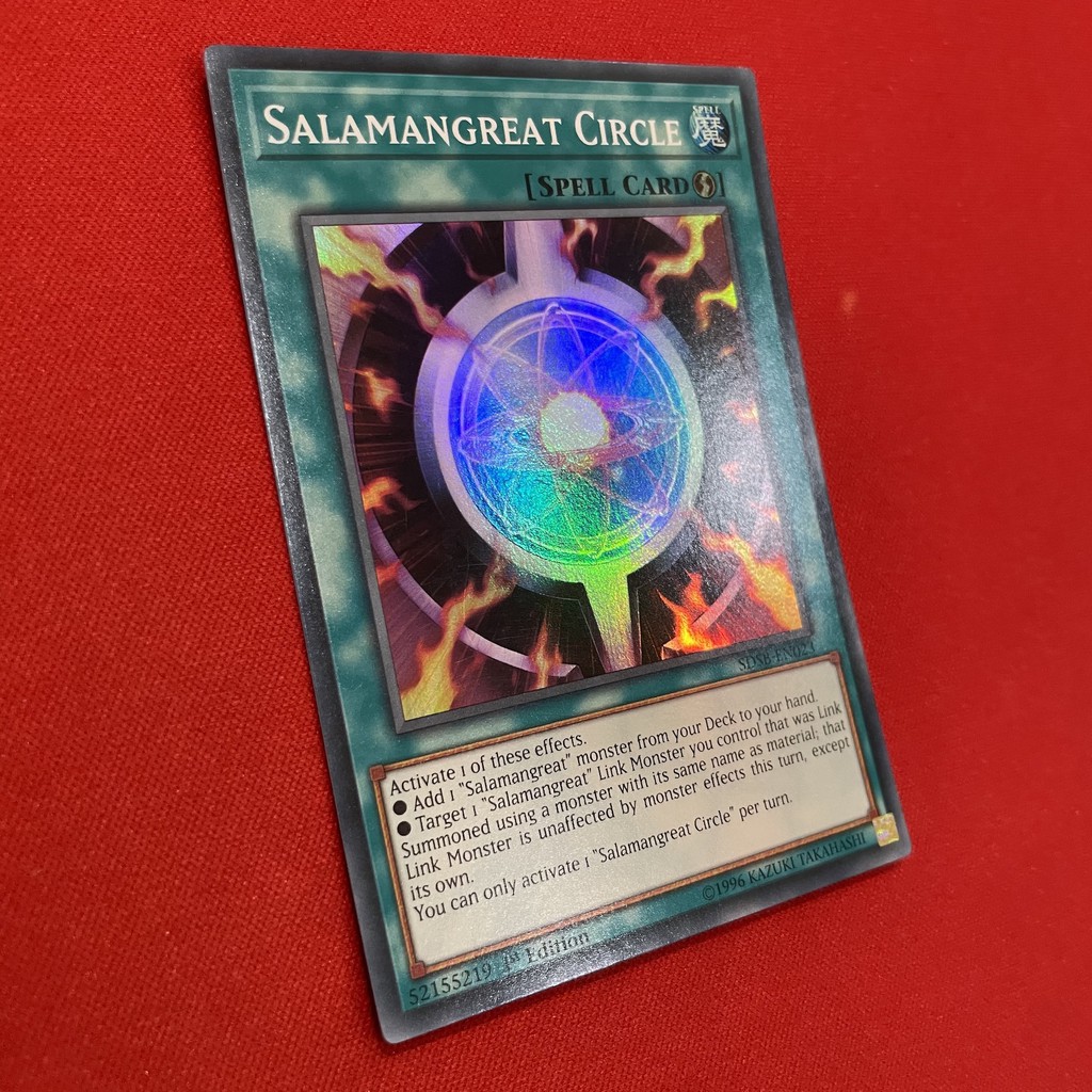 [EN][Thẻ Bài Yugioh Chính Hãng] Salamangreat Circle