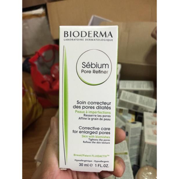 Kem se khít lỗ chân lông giảm bóng nhờn Bioderma Sebium Pore Refiner