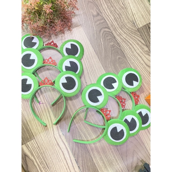 Băng Đô Cài Tóc Hình Mắt Ếch Dễ Thương Cho Bé siêu dễ thương