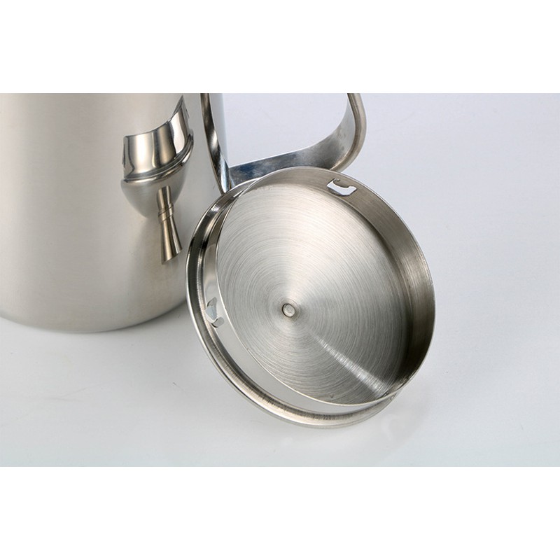 Bình đun nước cà phê Drip Inox có nắp 600ml